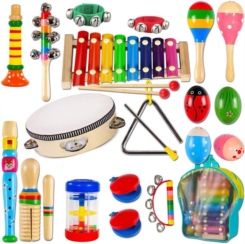 Kids Musical Instruments Set - Kids Backpack Musical Instruments
