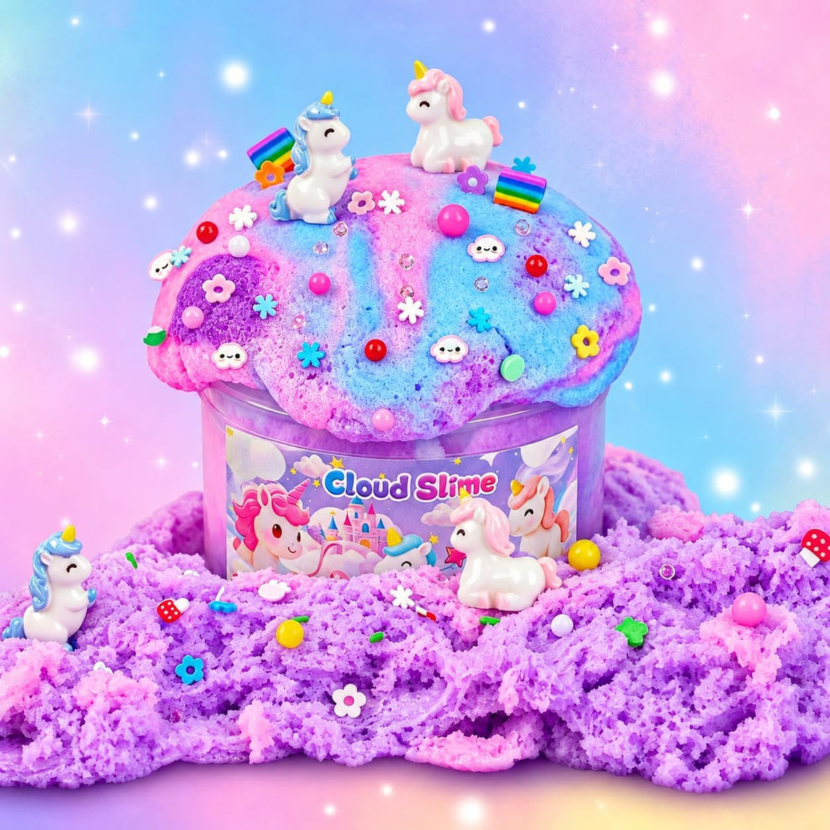 Axolotl Cloud Slime Kit 2 Pack - Unicorn Slime - image 2