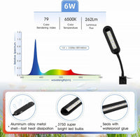 hygger 0.5-5 Gallon Nano Tank Mini Clip-on Aquarium Light with White - 6W - image 2