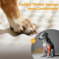 Large Dog Car Seat, Back Seat Extender for Pets with Hard Bottom – Essentials for Dogs - L - image 3
