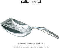 DuraScoop Premium Multicat Cat Litter Scoop, Solid Metal - Durascoop - image 2