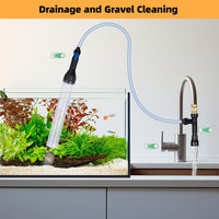 Gravel Vacuum for Aquarium Fish Tank Siphon - 30FT - image 4