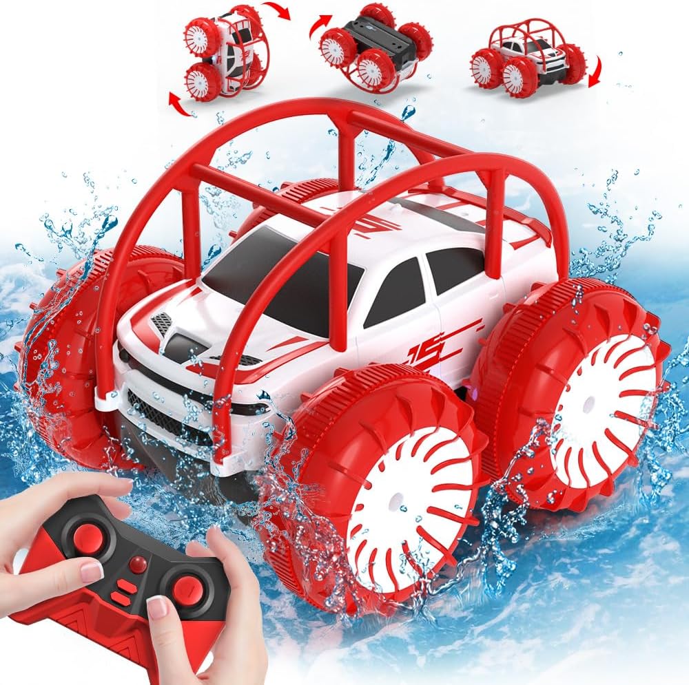 MaxTronic Rechargeable Remote Control Car for Kids - Red