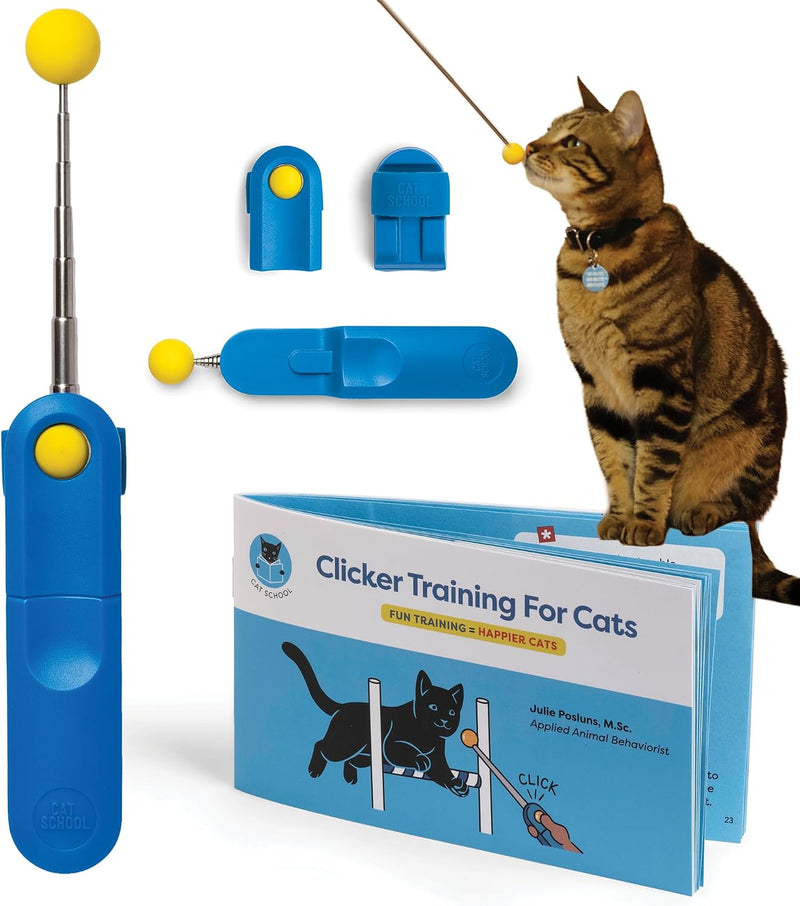 Cat Training Clicker Positive Reinforcement Training Tool – Essentials for Cats