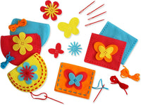 Serabeena Sewing Kit for Kids Ages 4-8 - Purses