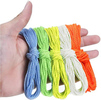 MAGICYOYO 100% Polyester Professional Yoyo Strings for Responsive - 25 Yoyo Strings-Blue, Green, White,Yellow, Orange - image 2