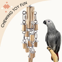 KATUMO Bird Toys, Parrot Pull Spoons - Yellow - image 3