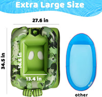 Difola kids pool float with water gun in a pink mermaid design - view 6