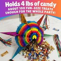 Mexican Piñata, Christmas Pinata - Rainbow Brights 32" - image 4