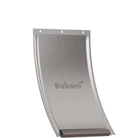 Baboni Replacement Flap for Dog and Cat Doors Including Screws - Brown Magnetic Strip / Small(Pack of 1) / For baboni metal dog door - image 3
