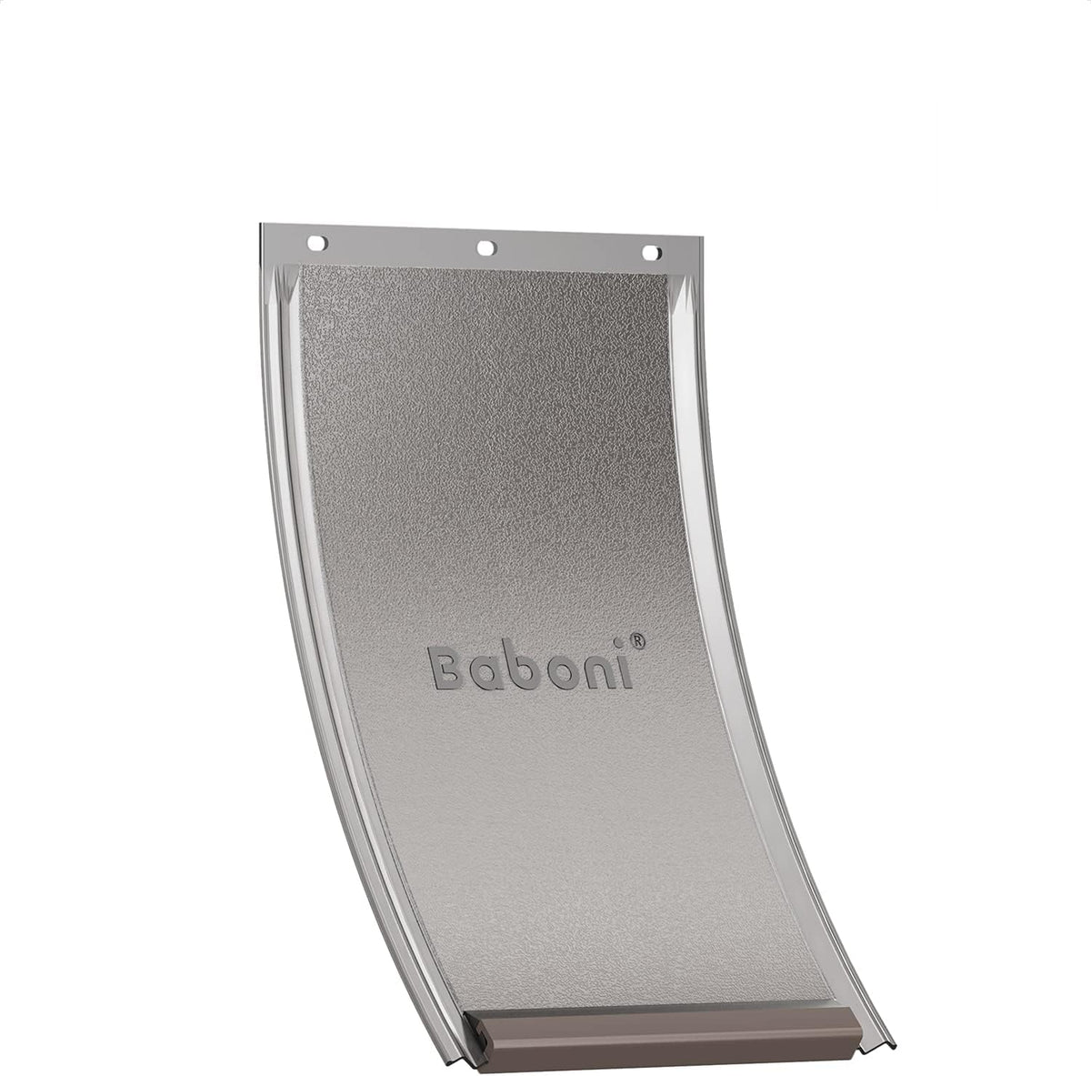 Baboni Replacement Flap for Dog and Cat Doors Including Screws - Brown Magnetic Strip / Small(Pack of 1) / For baboni metal dog door - image 3