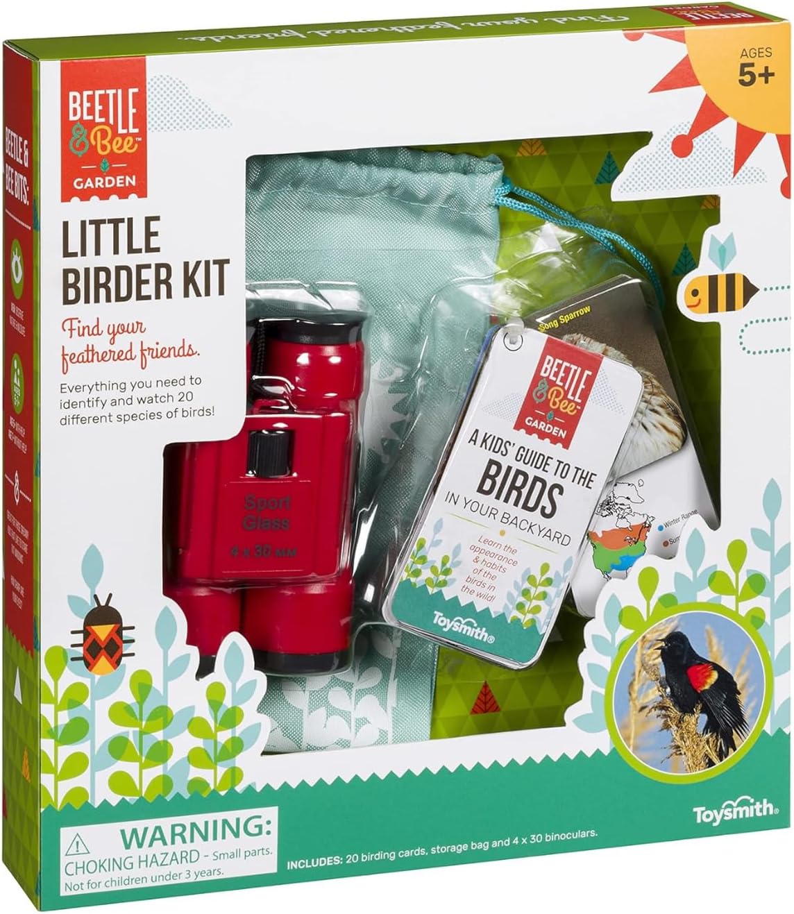 Beetle & Bee Build A Bird Bungalow - Little Birder Set