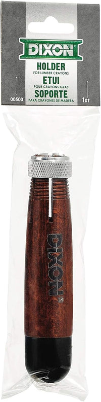 Dixon - DIX00500 Industrial Lumber Crayon Holder for 1/2" Round or Hexagonal Crayons, Wood - image 2