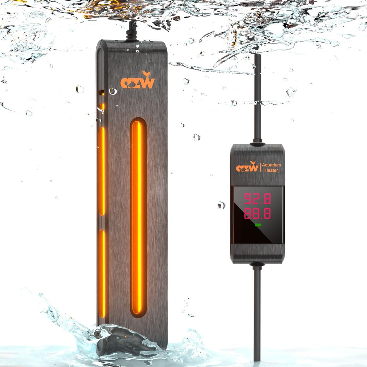 azw 800W Aquarium Heater for 110‑250 Gal - L