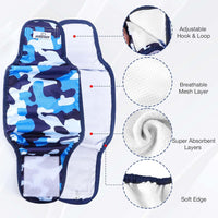 Belly Bands for Male Dogs 5 Pack Washable Dog Diapers Reusable Male - Small - image 4