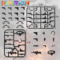 Weapons Pack Military Toy Set Building Blocks Model for Soldier - 80 PCS-Weapons - image 3