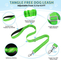 Lukovee Small Dog Harness and Leash Set, No Pull Soft Padded, XS - Green - with Stripe / XXS ( Chest 11.5'' ~ 15'') - image 3