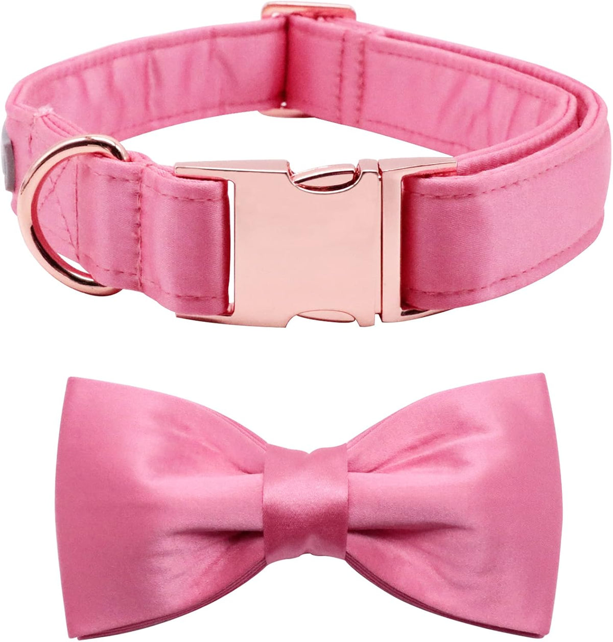 Lionet Paws Bowtie Dog Collar - Large (Pack of 1) / Peach