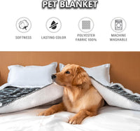 Waterproof Dog Blanket 60x50 Inches - Grey | Bone / Small (25x30) - image 2