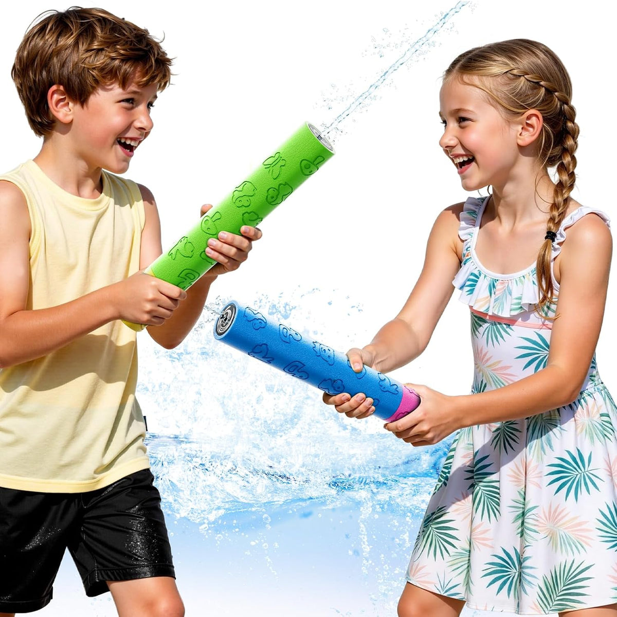 12 Pack Water Blaster Bulk Pool Toys Set for 3 4 5 6 7 8 Years Old - 838-11 - image 3