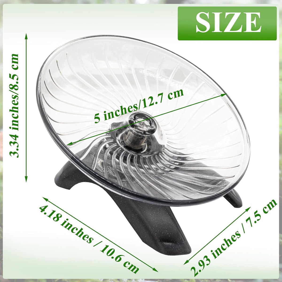 Hermit Crab Exercise Wheel - Gray - image 2