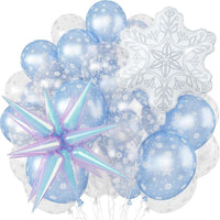 Froova black and white Halloween balloons with ghost and bat prints and bat stickers - view 2