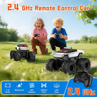 Amphibious Remote Control Car - Light Silver - image 3