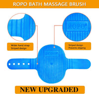 ROPO Dog Bath Brush, Dog Shampoo Brush With Adjustable Ring Handle Long Bristles, Upgraded Version - image 3