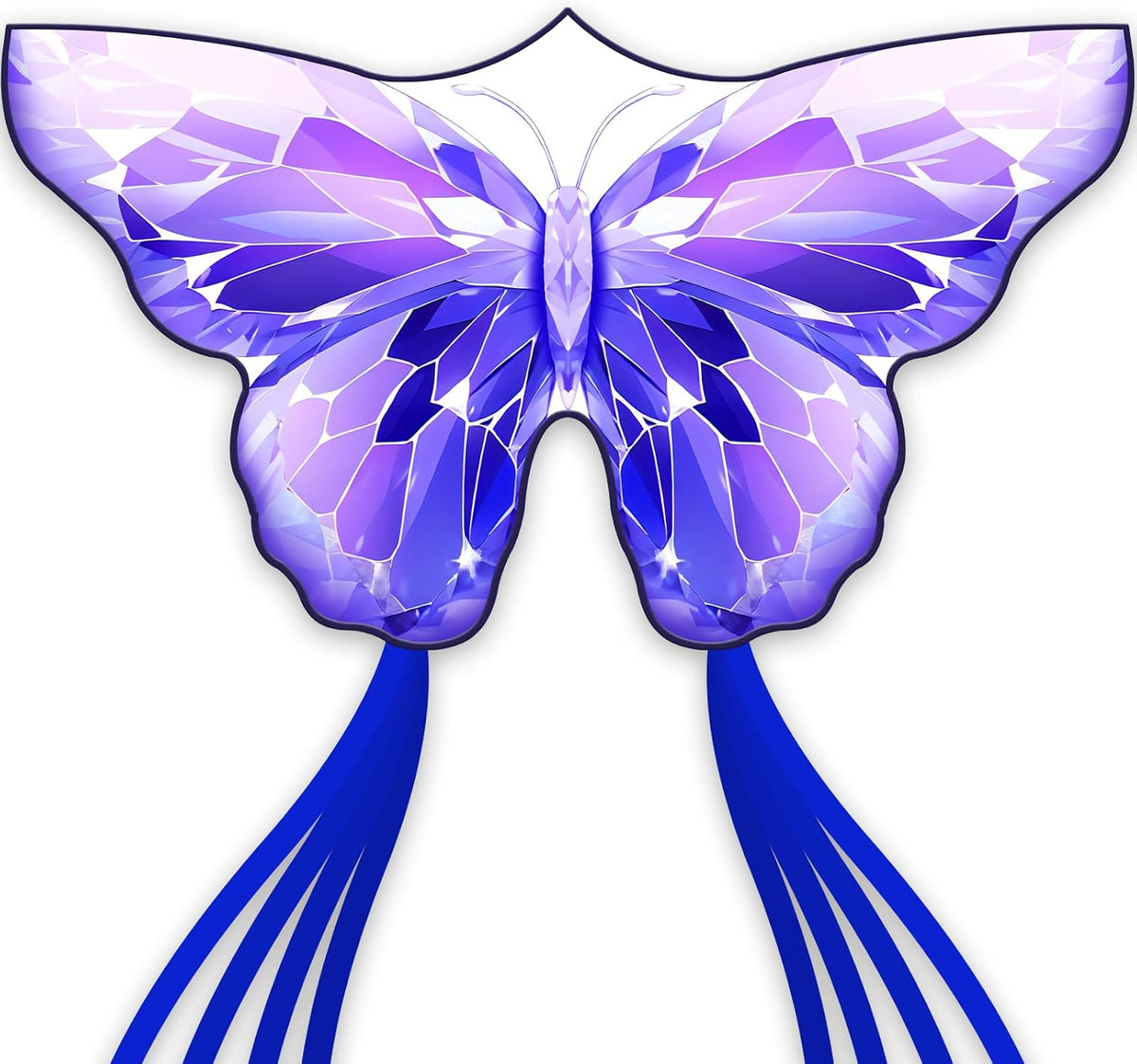 SGftre Colorful Butterfly Kite - Purple Crystal Butterfly