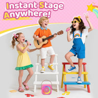 Karaoke Machine for Kids, Toys for 3-12 Years Old Girls Gifts – Fun for Kids & Family - Rose - image 2
