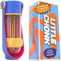 Lil Gulp Dog Water Bottle 15 Fl oz Filtered Portable Travel Bottle – Essentials for Dogs - Power Punch