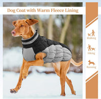 Dog Winter Jacket Cozy Reflective Waterproof Windproof Warm Pet - Small / Black - image 4
