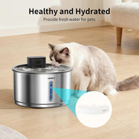 NPET Replacement Filters for Cat Water Fountain WF050/WF210Plus - 8pcs for WF210plus-WM - image 2