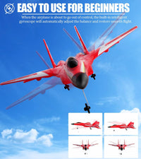 Crohorizon foam RC airplane for beginners with six-axis gyro and lights - view 12