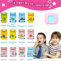 QuTZ Phonics Learning Toy for Preschool Kids - Pink / Basic 224 Words - image 2