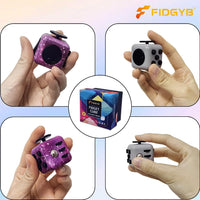 Cube Fidget Toy for Adults & Kids, Smooth - LGB+ST - image 4