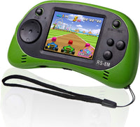 EASEGMER kids handheld game console RS-8M with 2.5 inch screen in blue - view 3