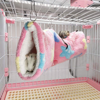 LEFTSTARER Guinea Pig Accessories Sugar Glider Cage Accessories - pink-star / Star - image 3