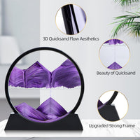 Moving Sand Art Liquid Motion - 12 inch / Purple - image 3