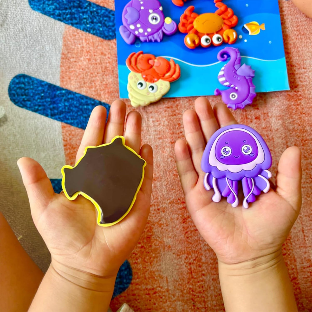 SUPINEEDO Refrigerator Magnets for Kids - Sea Animal - image 4