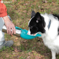 LumoLeaf Portable Dog Water Bottle 27 OZ - Blue - image 2