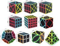 ROXENDA speed cube set with carbon fiber stickers - view 6
