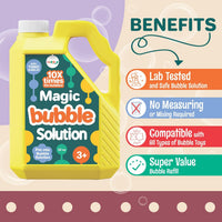 64 oz Iridescent Bubble Solution Refill - 32 OZ - image 2