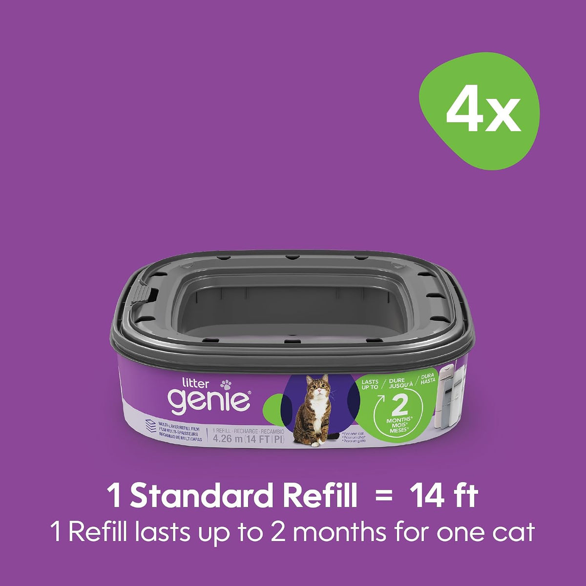 Litter Genie Standard Square Refill Bags - image 3