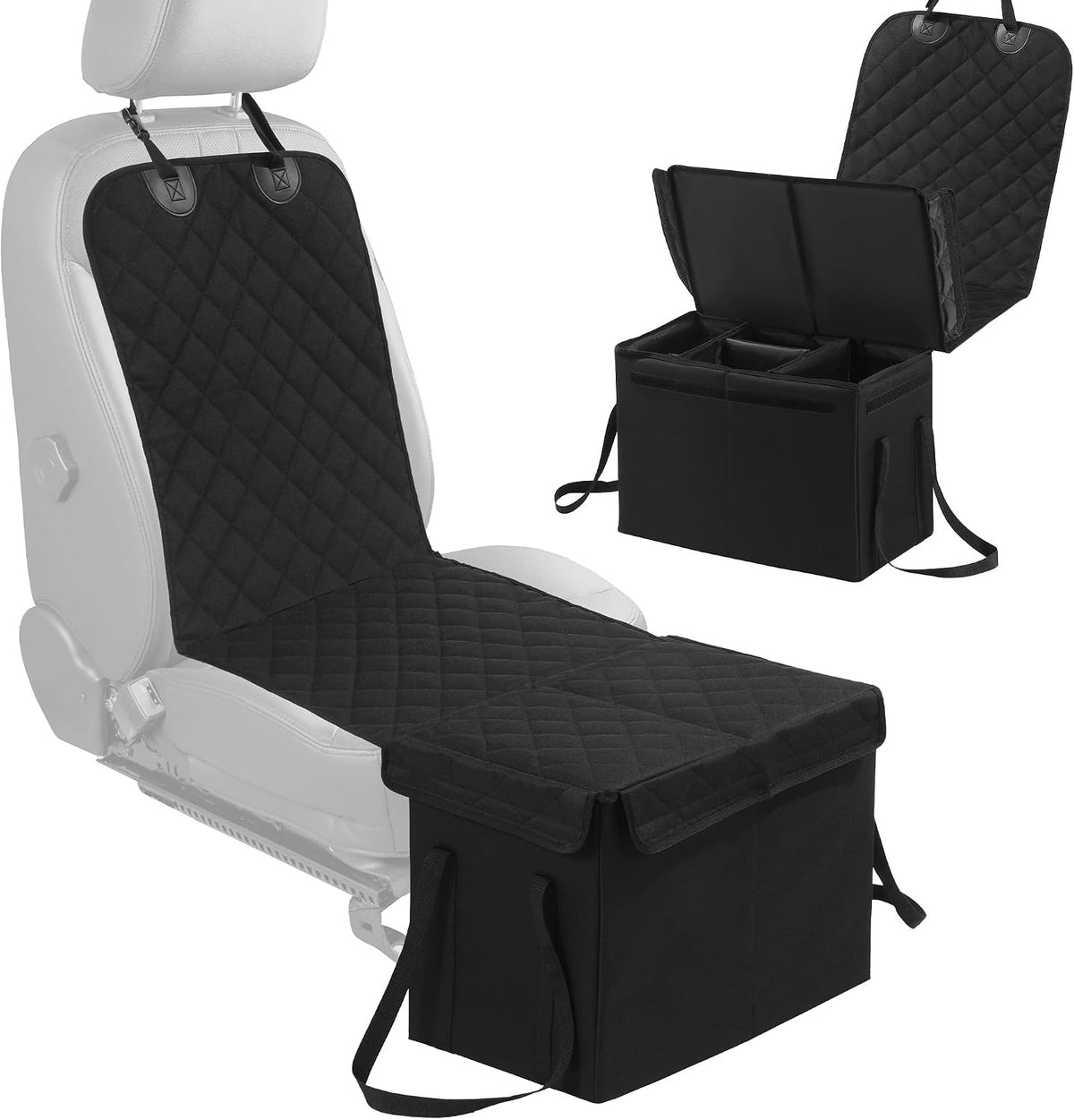 HOMBYS Back Seat Extender for Dogs - Large (29"x20"x22")