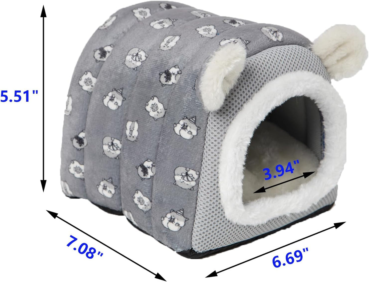 Hedgehog Bed Cave Nest Hideout - Grey - image 2