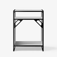 LANDEN Gray Metal Frame Stand, Three-Shelf for Fish Tanks up to 30 Gal, CLX60-60X45X80cm (23.6x17.7x31.49 in), for Fish Tanks and Reptile Terrariums, Home & Office Use