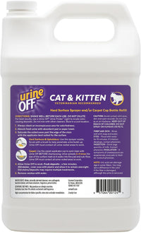 Urine Off Kitten & Cat Pet Stain Remover - 1 gallon - image 2