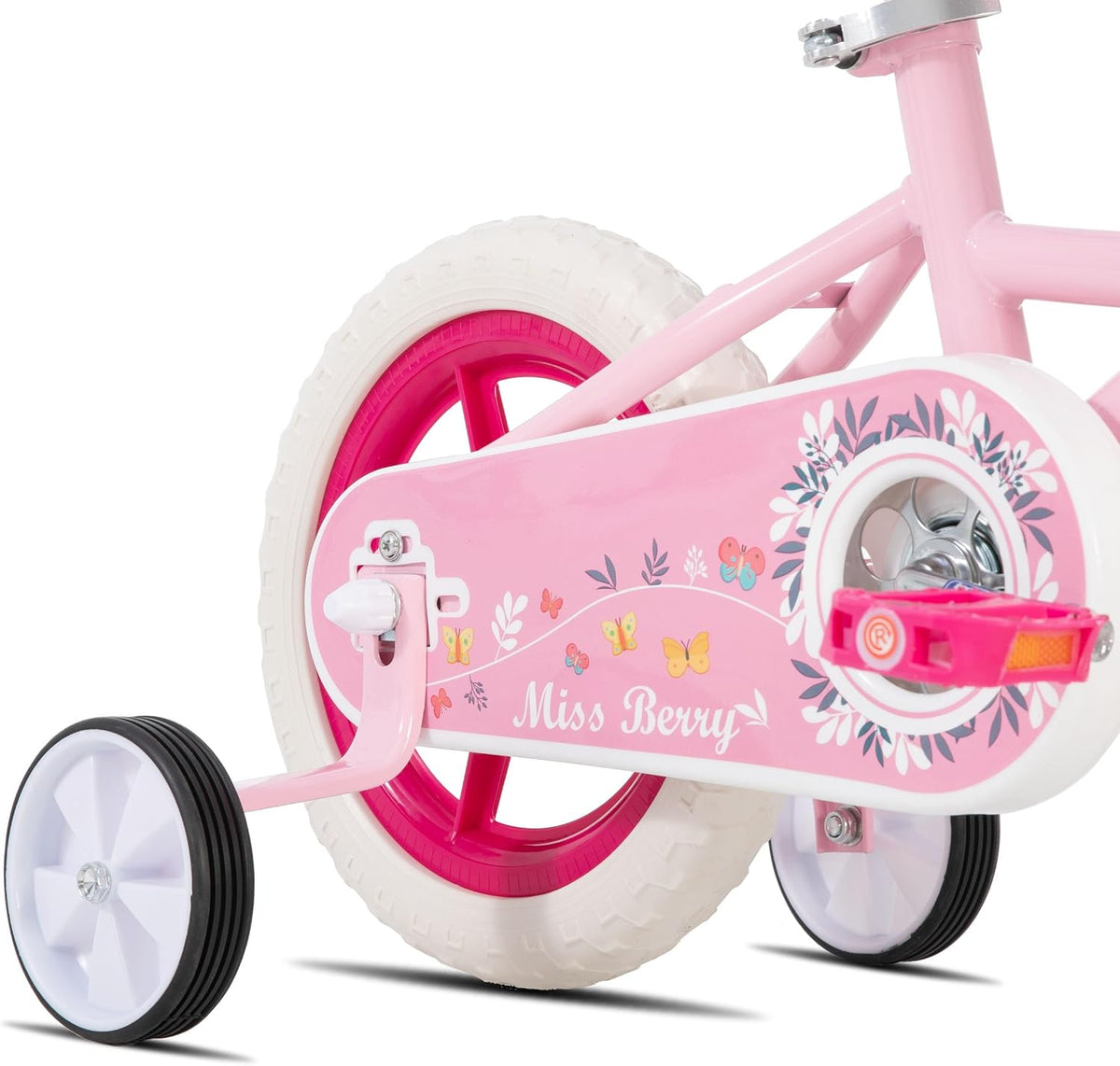 JOYSTAR 10" 12" 14" 16" Kids Bike for Boys and Girls Ages 1-7Y – Fun for Kids & Family - Pink / 10 Inch with Training Wheels - image 3