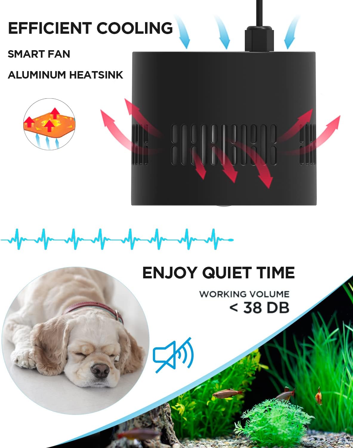 Lominie LED Aquarium Light - A120 Freshwater - image 3